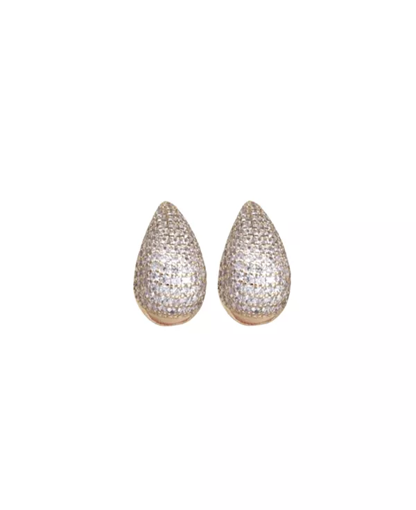 

Серьги-Капли с паве Accessory Concierge, gold