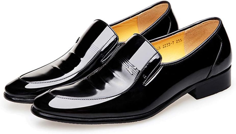 

Мужские деловые кожаные туфли, британский стиль, для работы, офиса, формальные туфли для праздников, банкетов, свадеб, коричневые, размер 42/UK 8/US 8.5 Grvpm