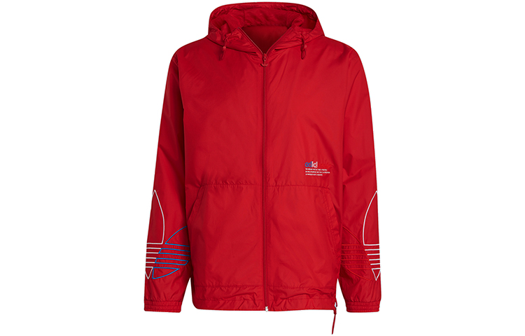 

Куртка мужская светло-алая Adidas Originals, Красный, Куртка мужская светло-алая Adidas Originals