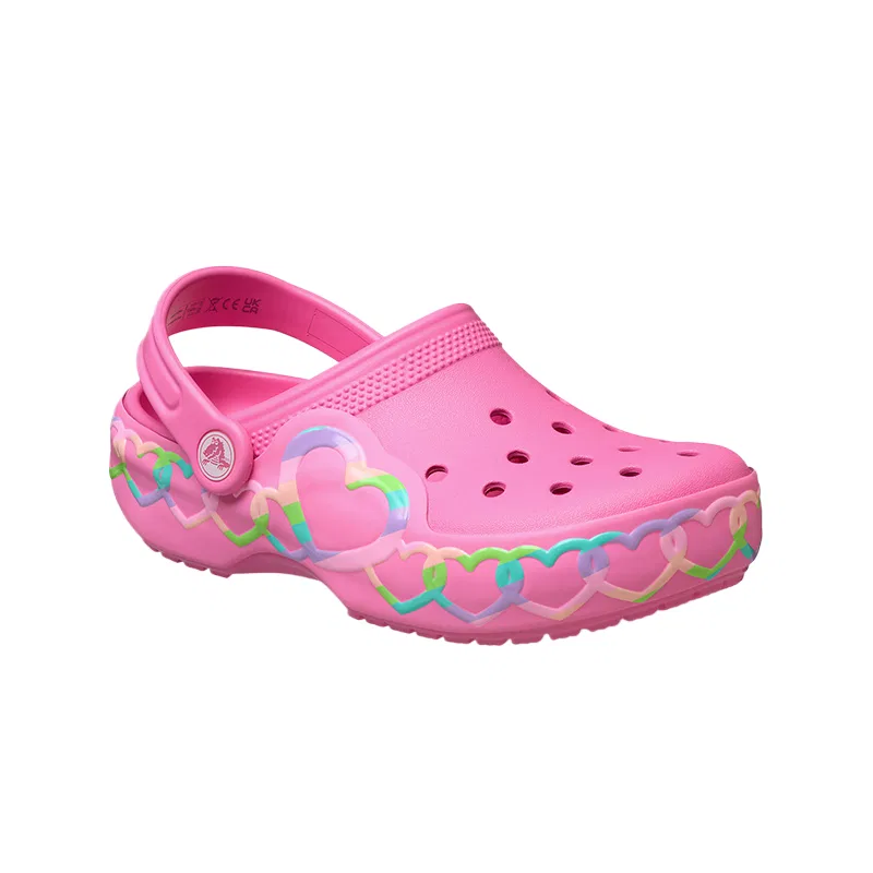 Детские сабо Crocs Kids' Clogs Rose Pink — фото 4