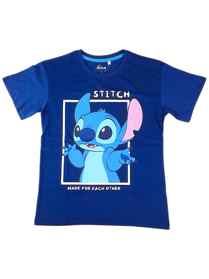 

Футболка Lilo & Stitch, темно-синий