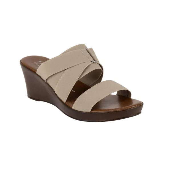 Женские туфли Clous на танкетке Italian Shoemakers, коричневый