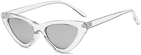 

Винтажные женские солнцезащитные очки «кошачий глаз» 2026 года, ретро-очки в стиле «кошачий глаз», прозрачные, летние очки для женщин MTZJH, Trans Mercury