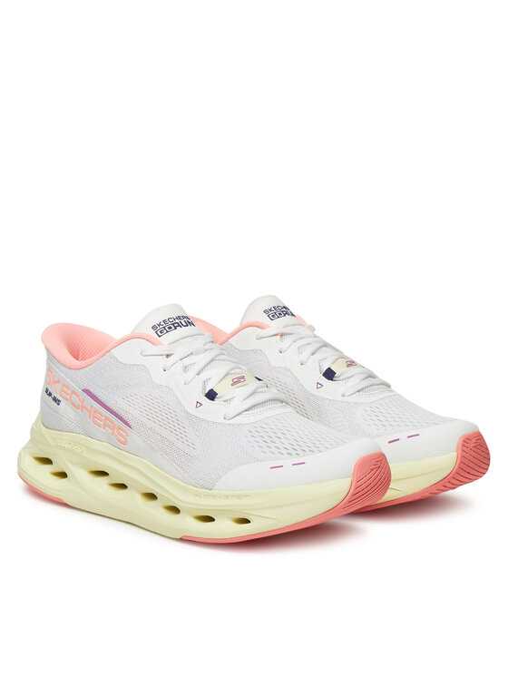 Кроссовки Max Cushioning Glide-Step-Caledonia 129400/WPK Skechers, белый — фото 2
