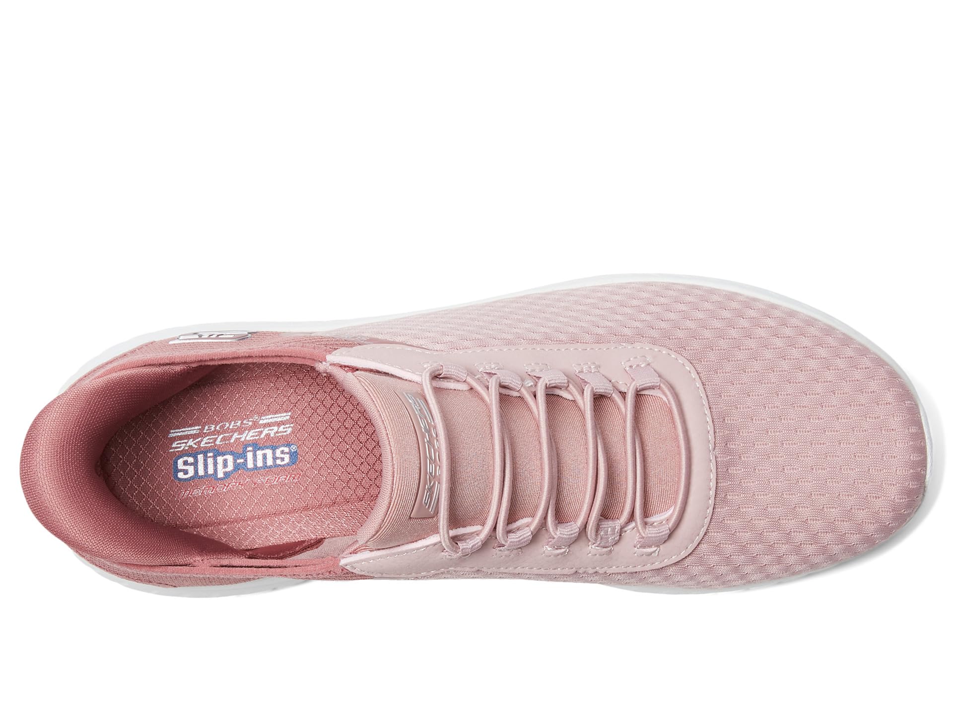 Кроссовки BOBS from SKECHERS Bobs Squad Chaos - In Color Hands Free Slip-Ins, Blush — фото 2