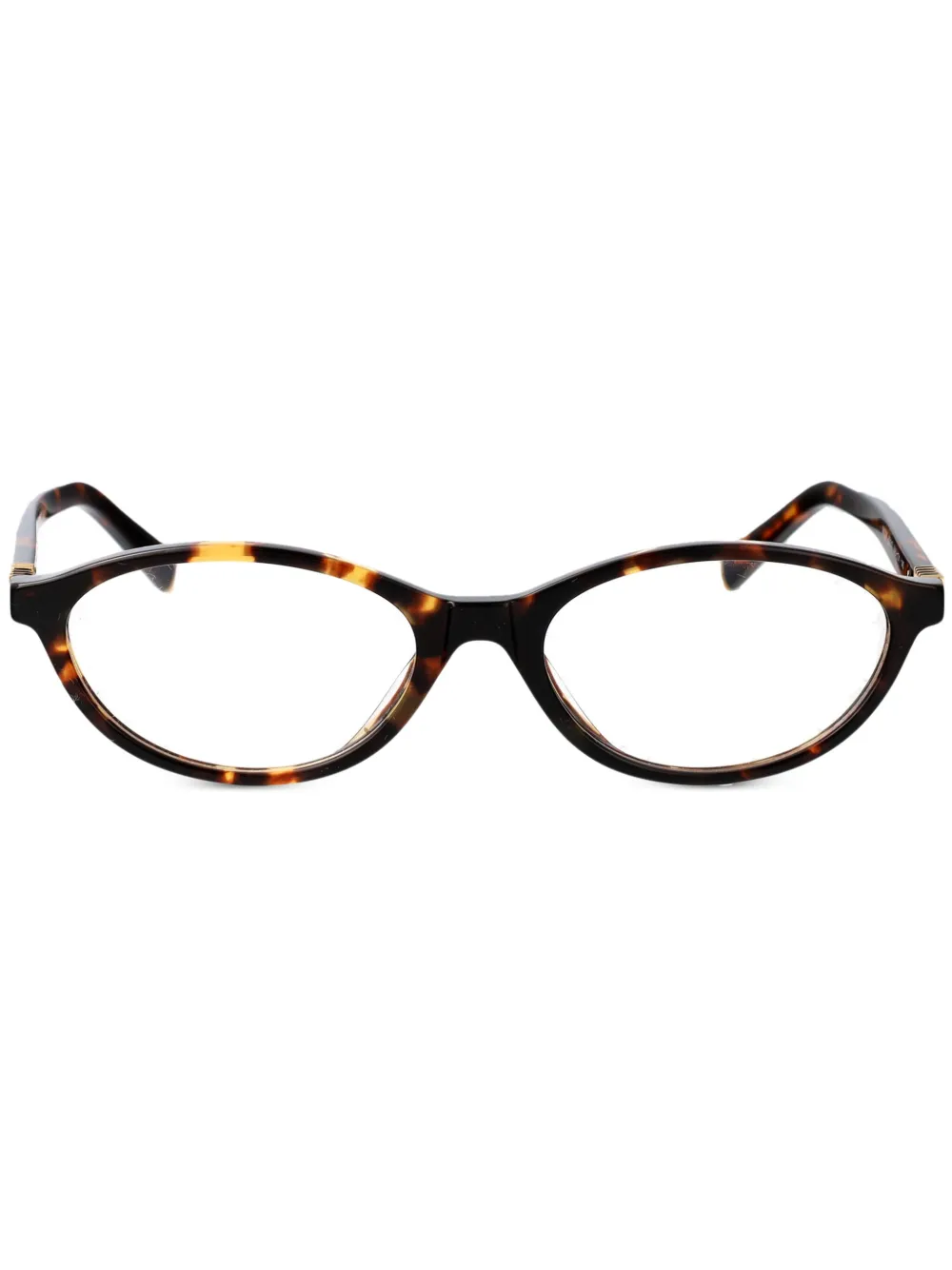 

Очки в оправе 'кошачий глаз' Miu Miu Eyewear, коричневый