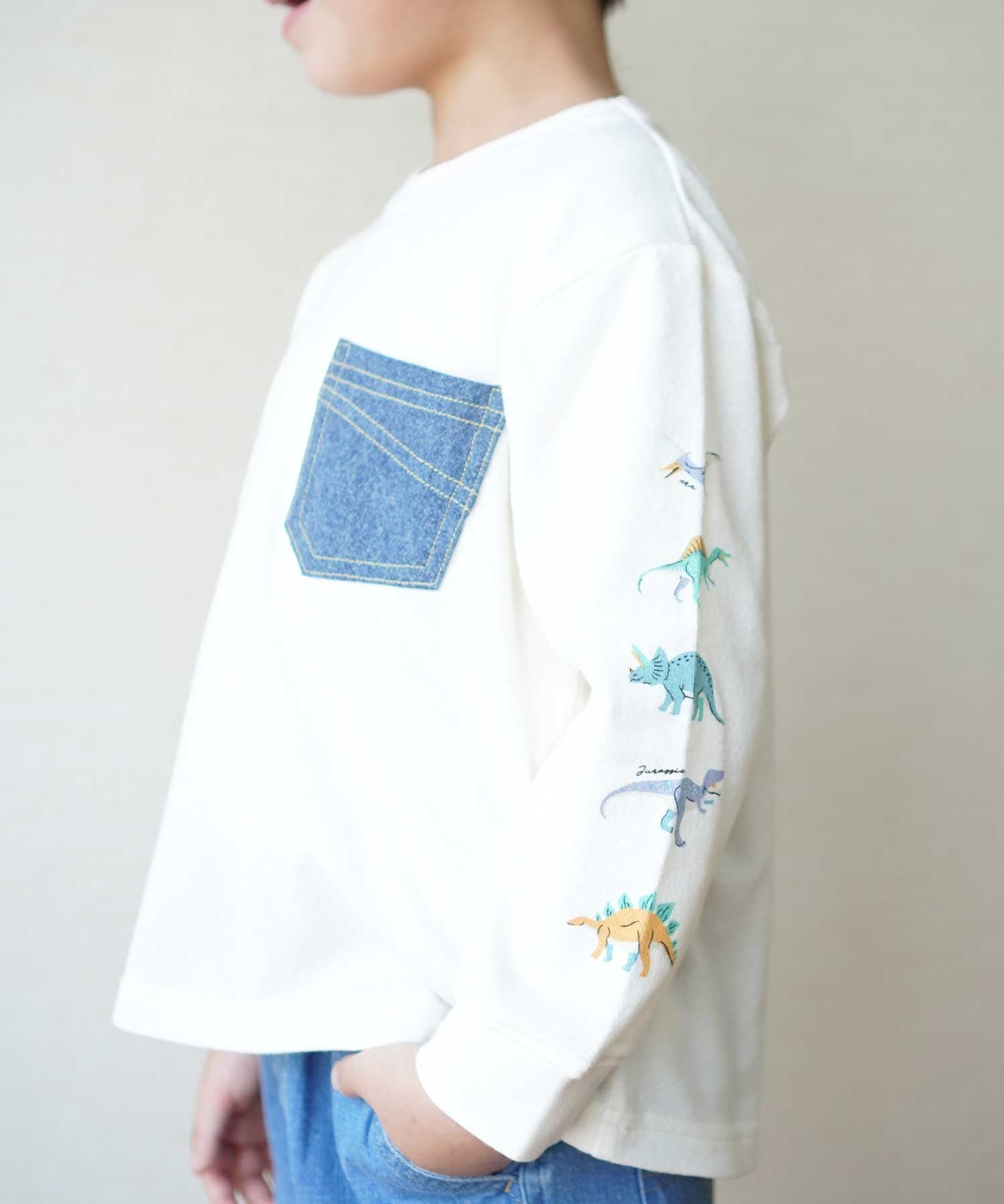 Футболка Sode Dino Ron T Skape, white — фото 2