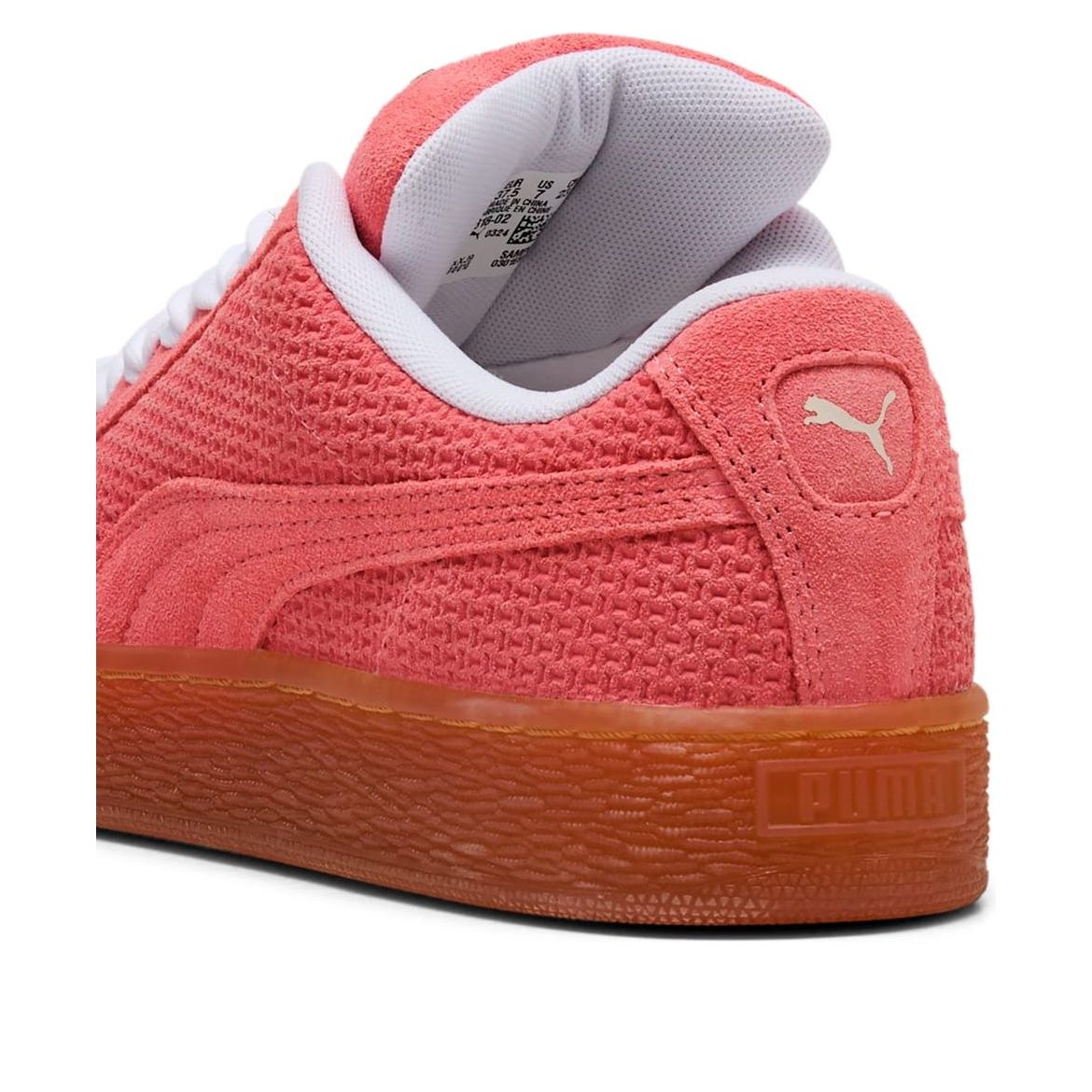 Кроссовки (WMNS) PUMA Suede XL Braided 'Glowing Red' — фото 4