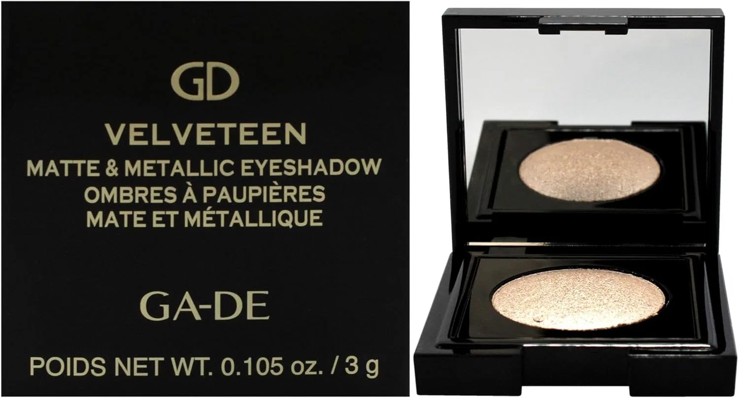 Тени для век Velveteen Metallic Ga-De, 188-кварц, 3 г