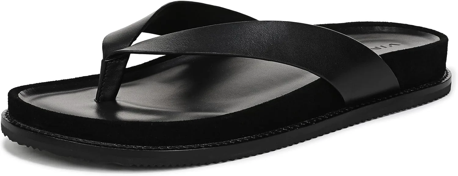 Шлепанцы Vince mens Dali, черный