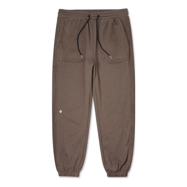 

Брюки relaxed sweatpants 'wood brown' Converse, коричневый