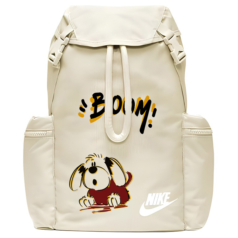 

Nike Полиэстеровый рюкзак унисекс светло-ореховый коричневый белый, Puppy