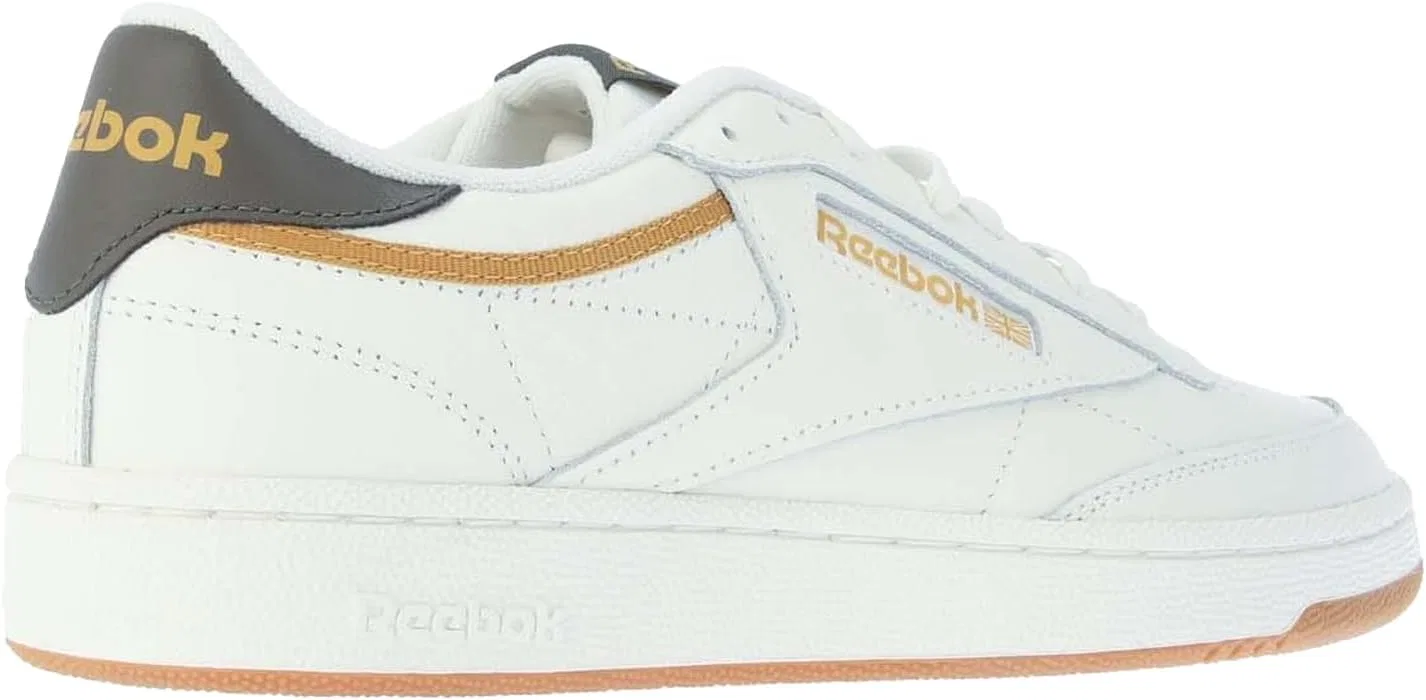 Мужские кроссовки Reebok Club C 85, Chalk Reebok Rubber Gum 06 Retro Gold F23 R — фото 2