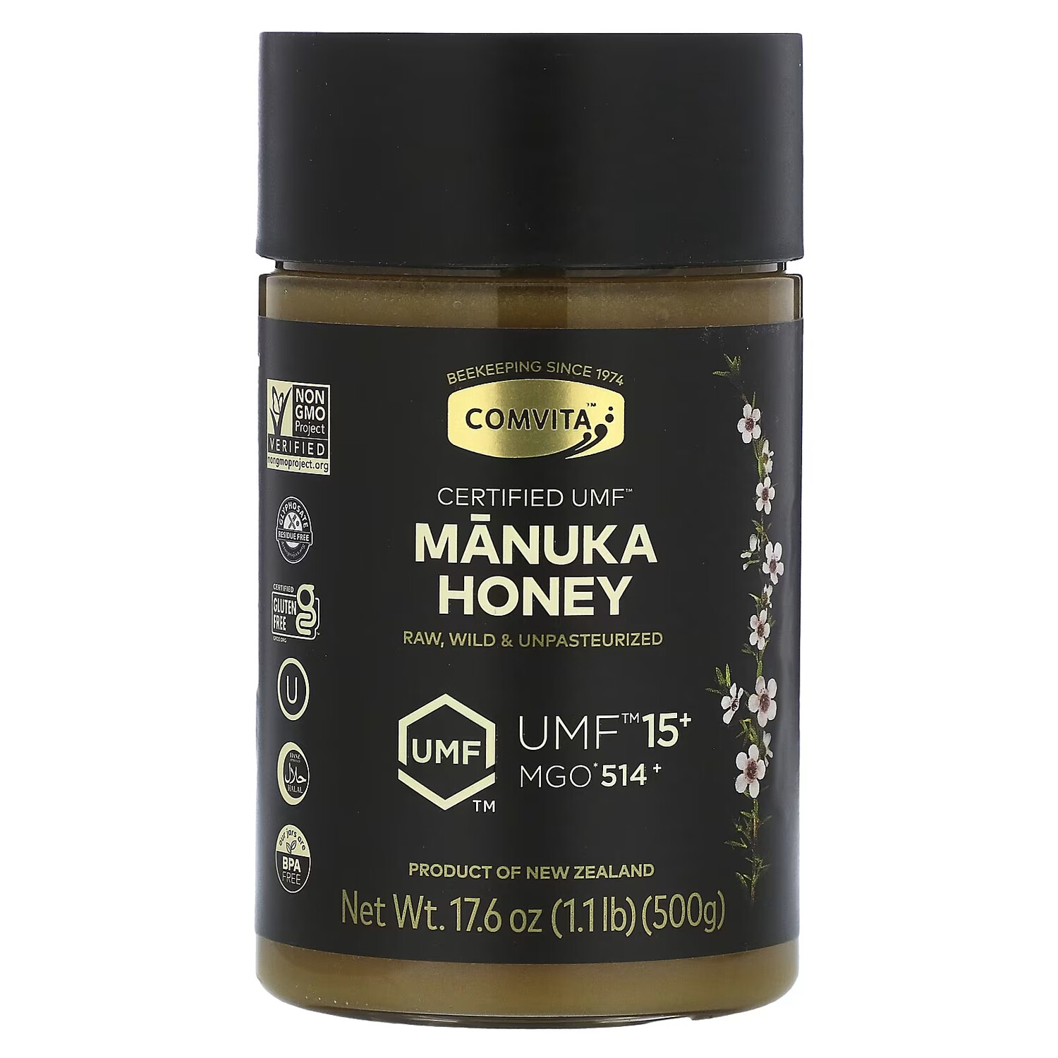 

Мед манука Comvita UMF 15+ MGO 514+, 500 г