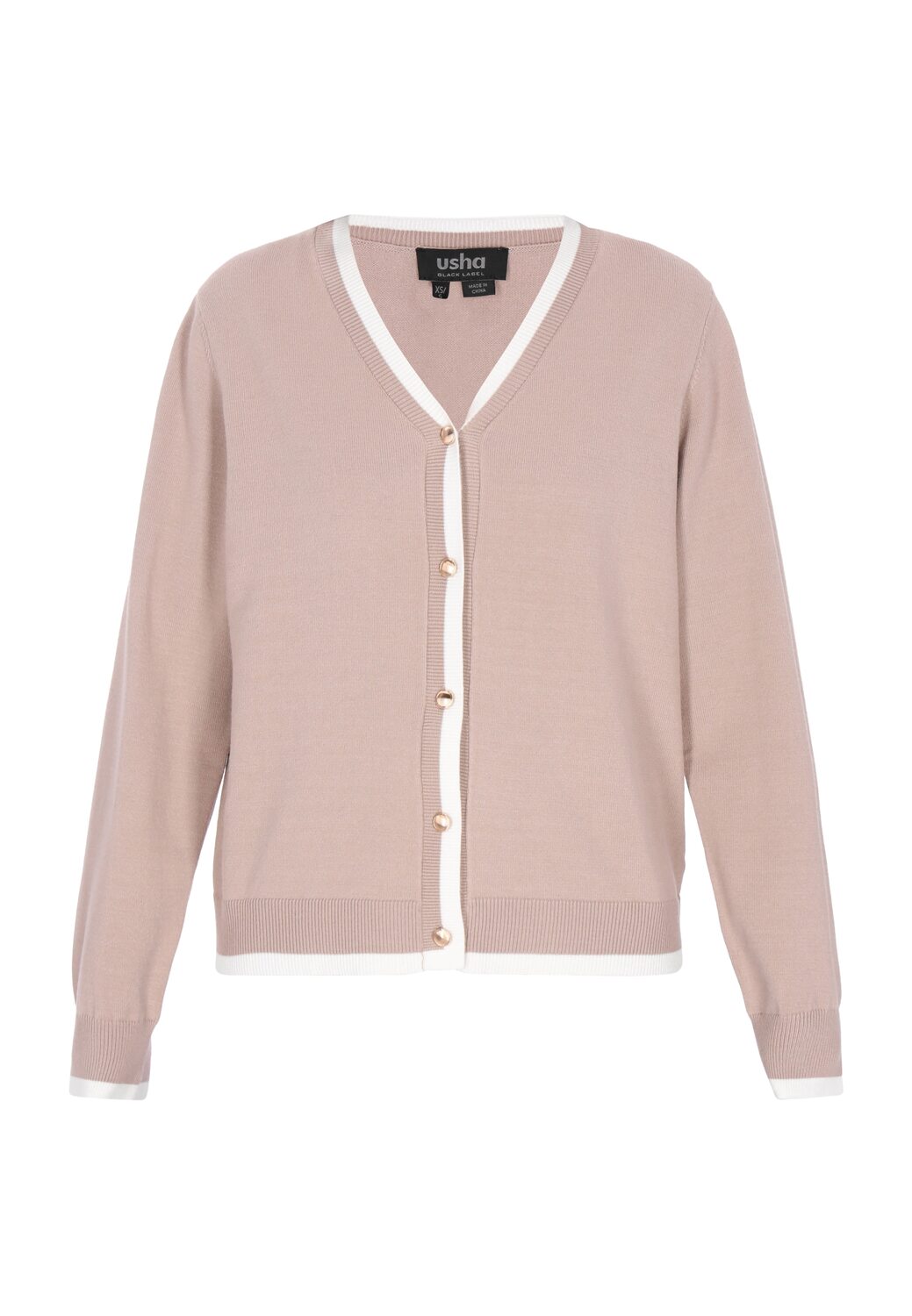 

Usha BLACK LABEL Вязаный кардиган Taupe