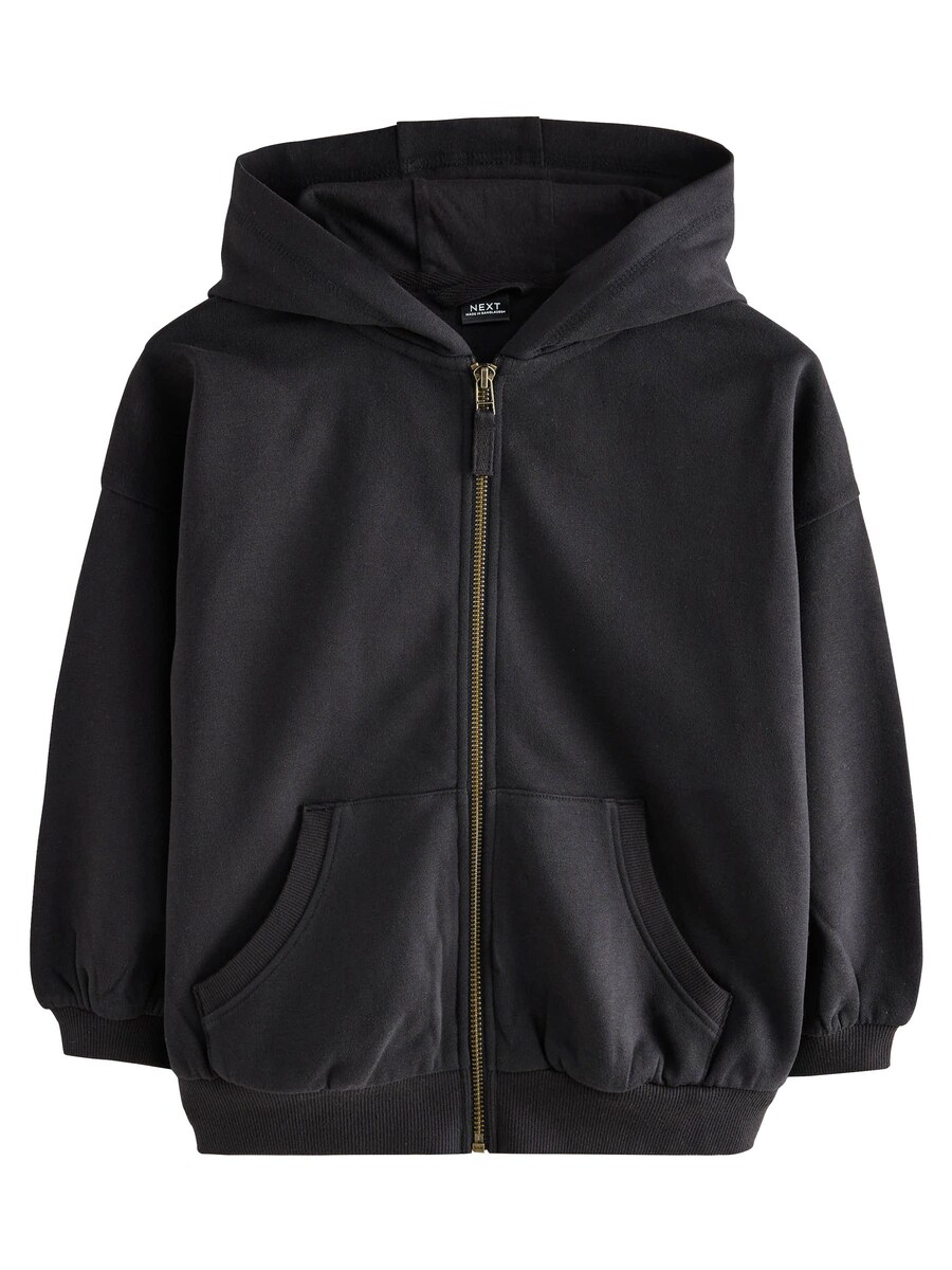 

Толстовка с капюшоном на молнии Next, черный