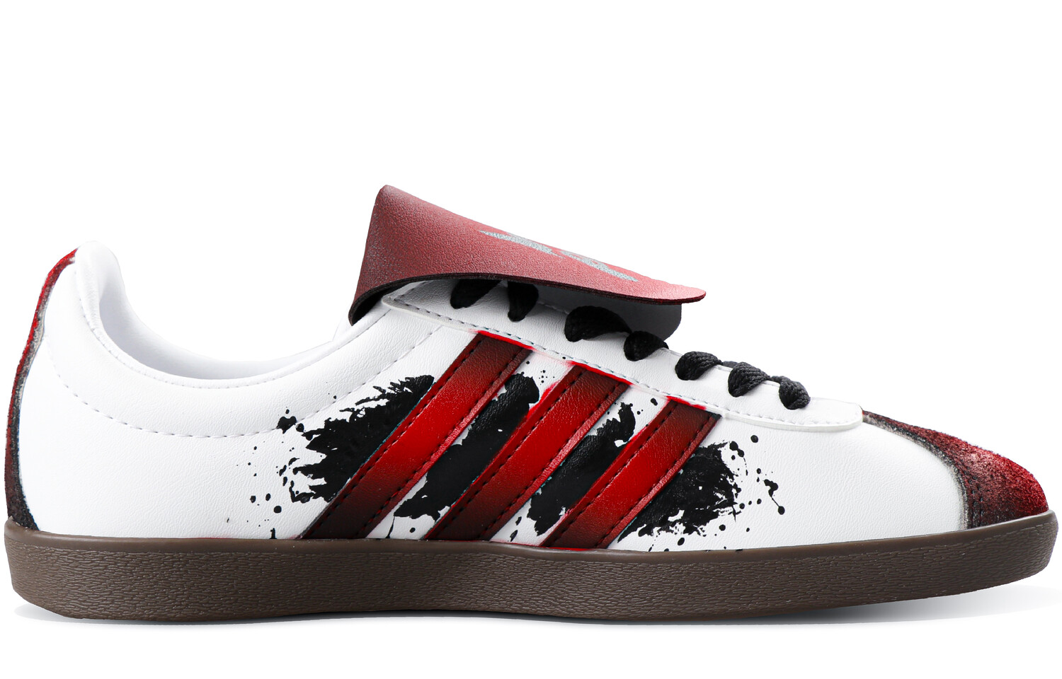 

Кроссовки adidas neo Skateboarding Shoes Unisex Low-top Black/Red/White, цвет Burgundy