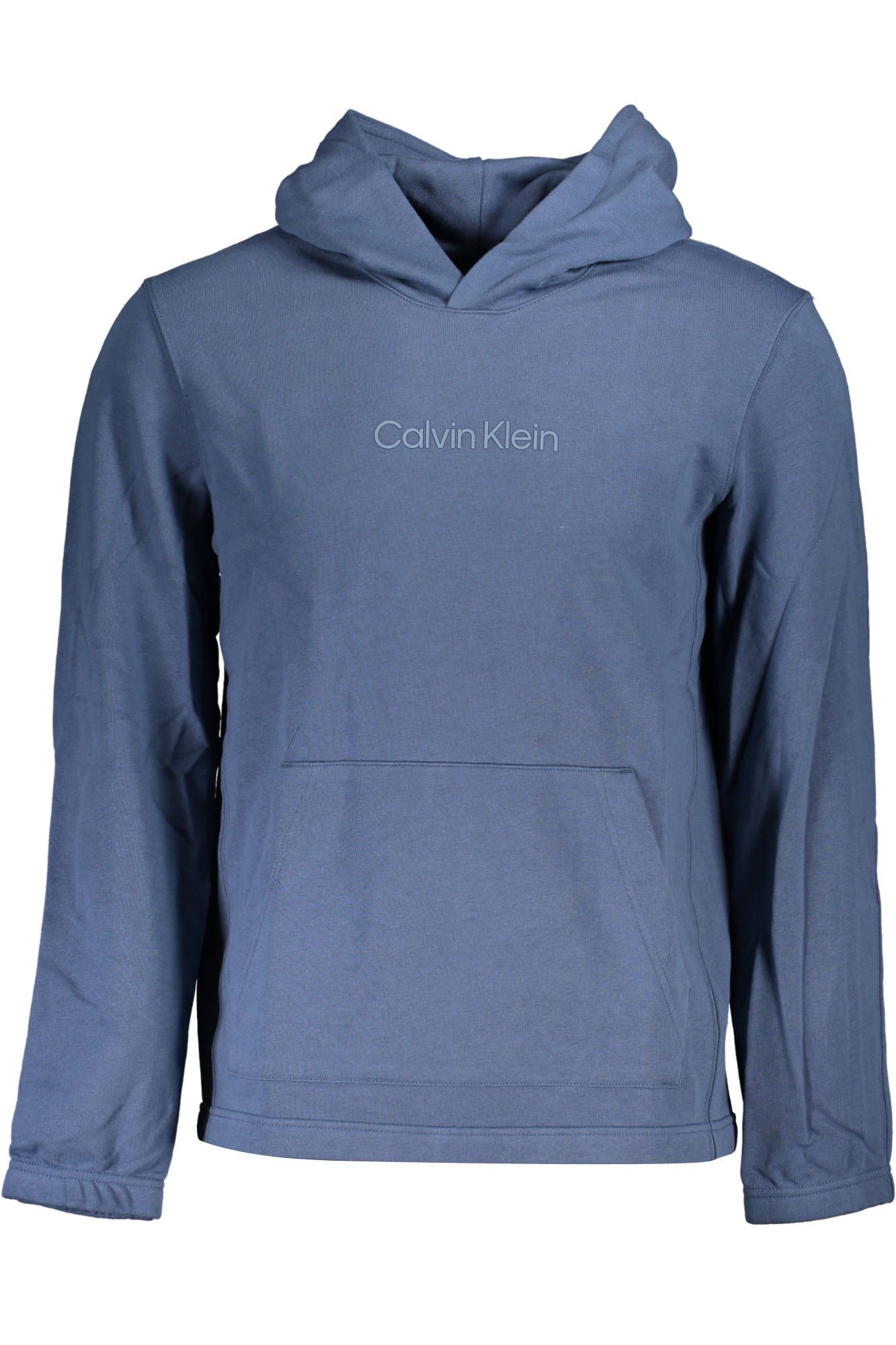 

Синий хлопковый мужской свитер Calvin Klein