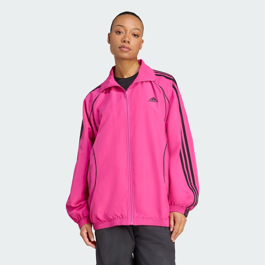 Куртка межсезонная ADIDAS ORIGINALS Teamgeist Adicolor, фуксия — фото 2