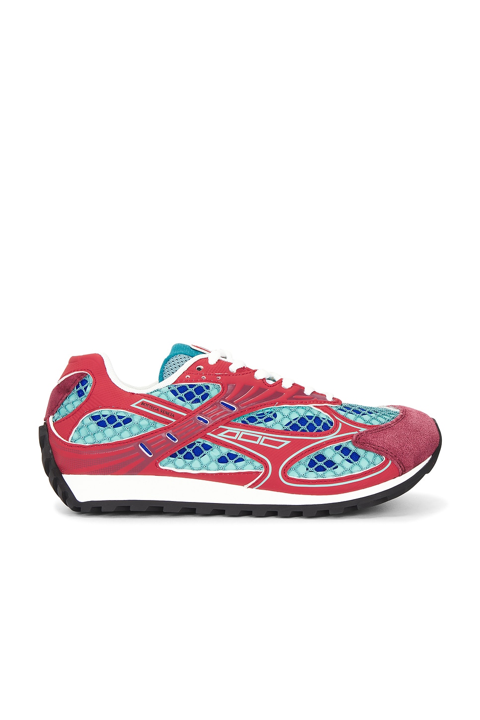 Orbit Кроссовки Bottega Veneta, Turquoise & Cherry