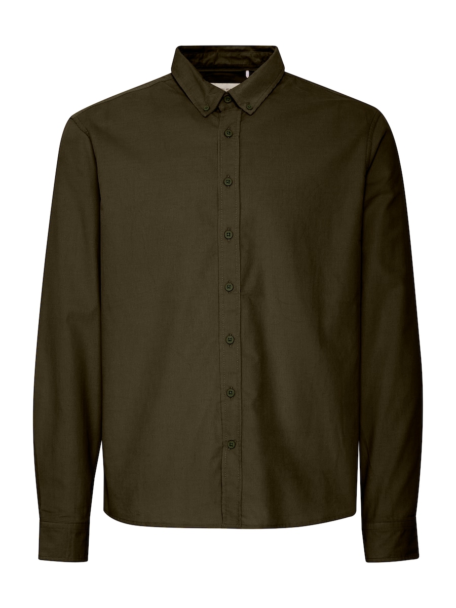 

Рубашка на пуговицах классического кроя BLEND BHBEKIR, темно-зеленый