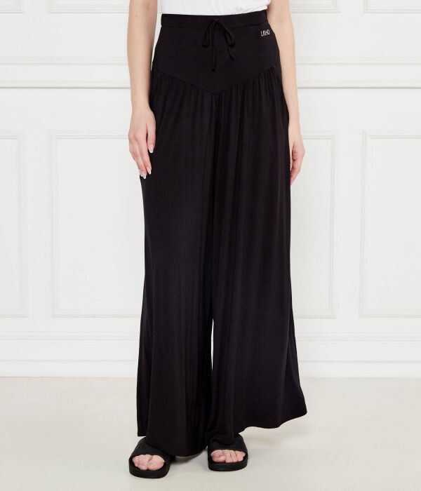 

Брюки Relaxed fit Liu Jo Beachwear, черный