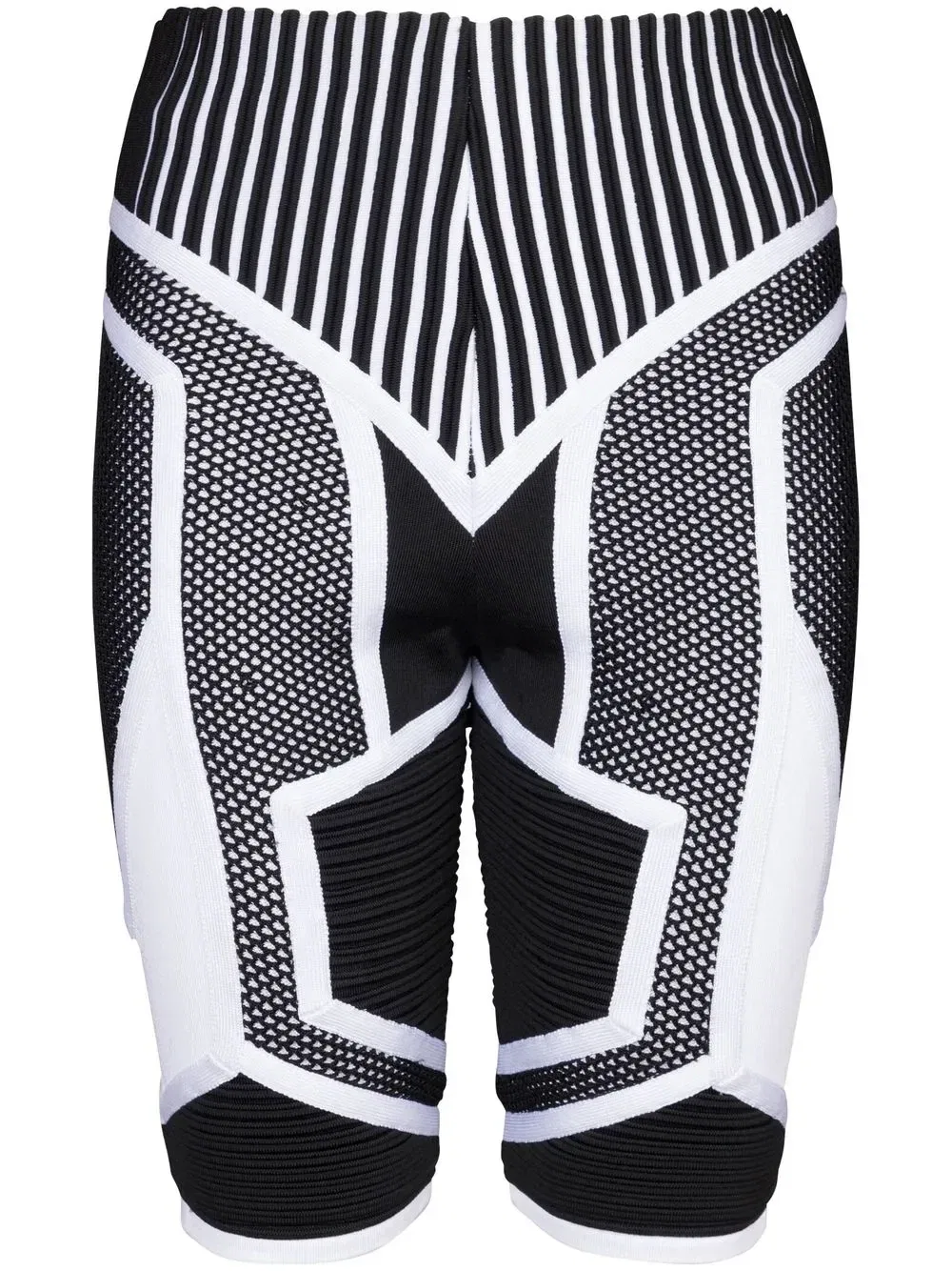 Облегающие шорты Balmain, черный