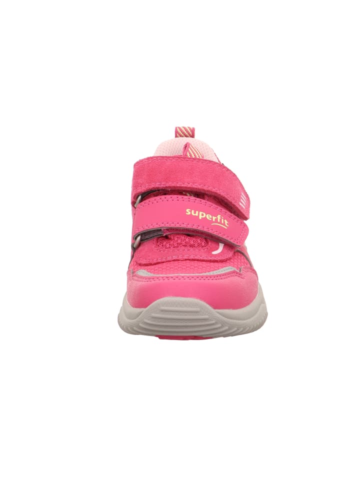 Кроссовки на шнуровке superfit, цвет pink/gelb — фото 4