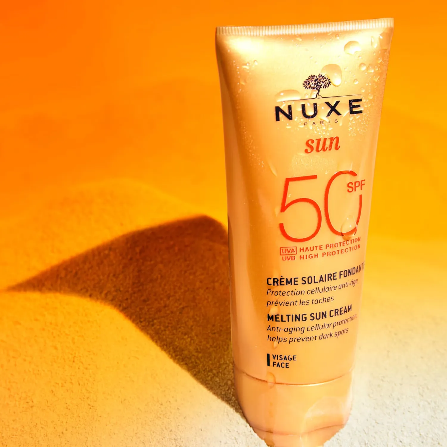 Sun Антивозрастной солнцезащитный крем для лица с высокой защитой SPF 50 (50 мл) Nuxe — фото 4