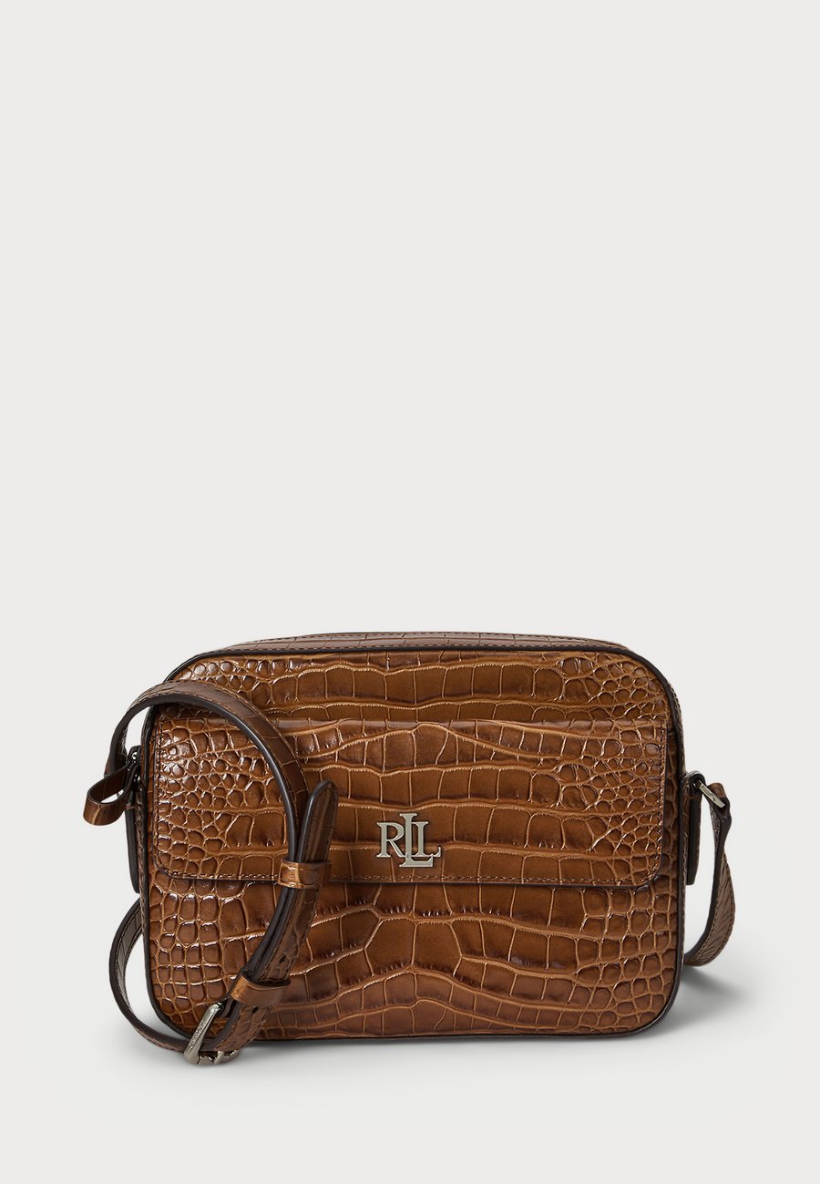 

Сумка кросс-боди Lauren Ralph Lauren CROC EMBOSSED MEDIUM MARCY CAMERA BAG, Tobacco/Brown