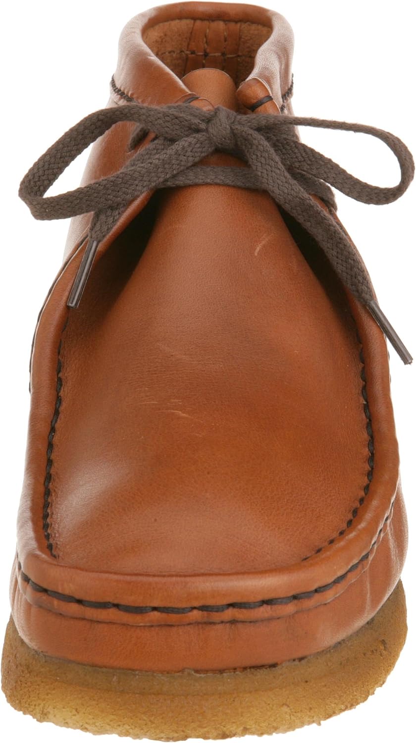 Мужские кожаные мокасины на шнуровке, разные Clarks, Tan Antique — фото 2