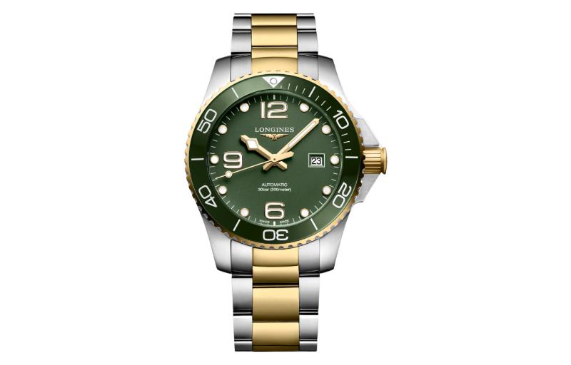 

LONGINES Часы Men's Comcast Diving Collection Watch, Green Dial