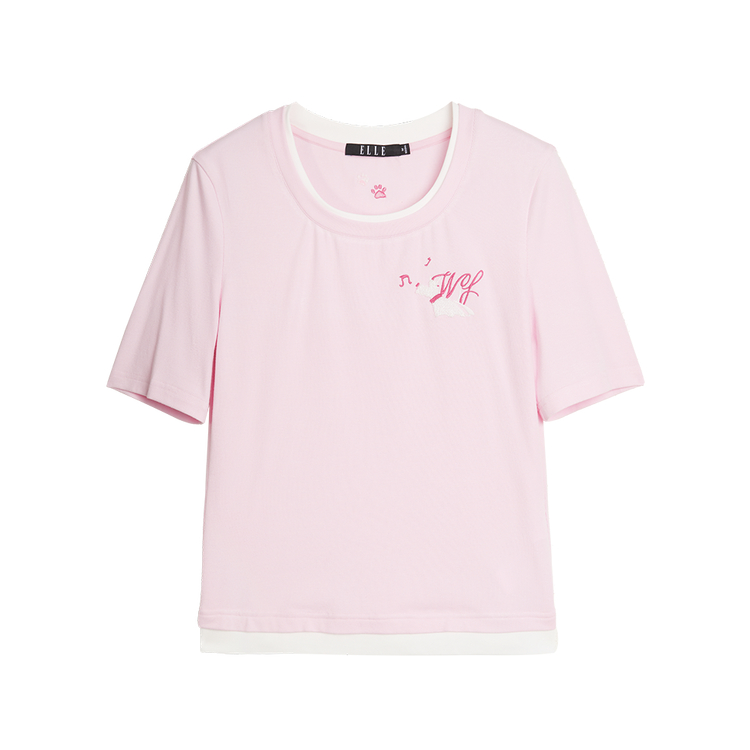 

Футболка Fun Collection для женщин ELLE, розовый