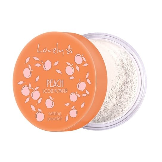 

Прозрачная пудра для лица Lovely, Peach Loose Powder с нежным персиковым цветом и ароматом 9г