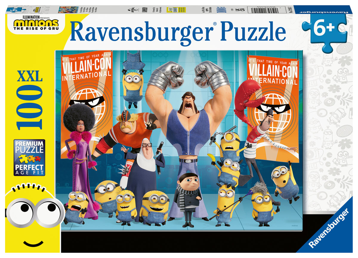 

Пазл Ravensburger для детей XXL Миньоны 2, 100 шт.