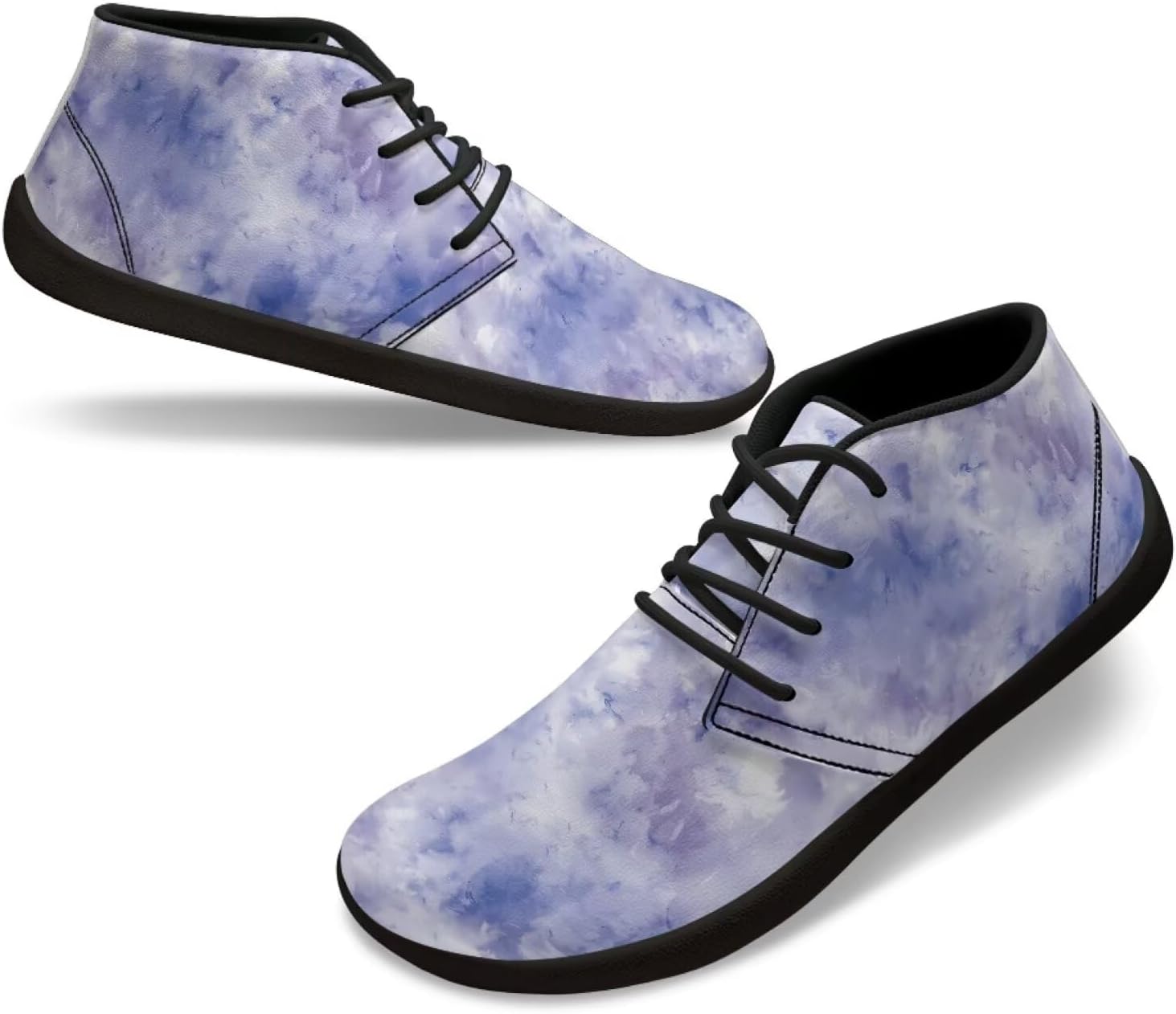 

Мужские босоногообразные туфли с широкой носочной частью, удобная, легкая обувь с подошвой нулевого перепада, повседневные, нескользящие, на липучке, для тренировок, походов, бега и кроссовки Xixirimido, фиолетовый