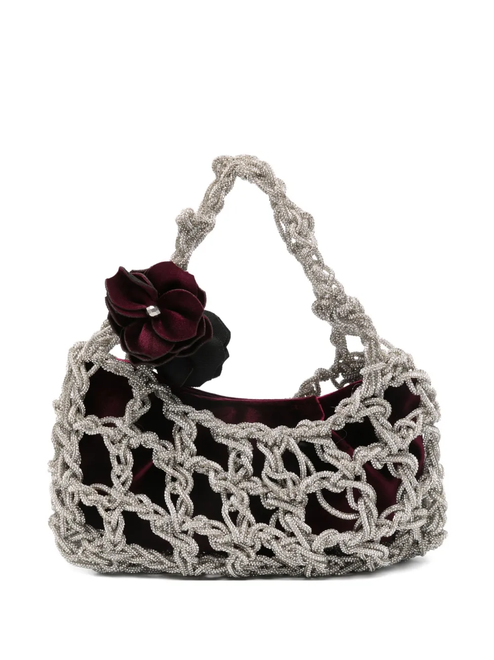 

Декорированная сумка на плечо Twenty Fourhaitch, серебристый