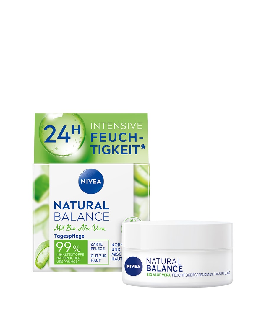

Дневной крем NIVEA Natural Balance Feuchtigkeitsspendende Tagespflege, 50 ml