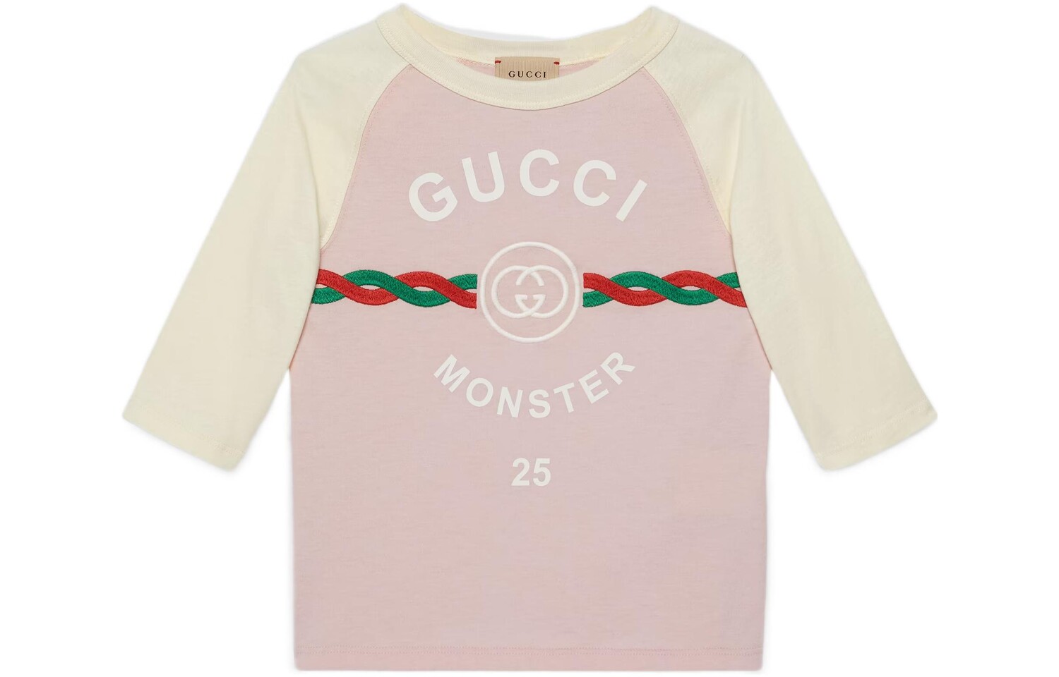 

Детская футболка Gucci, розовый