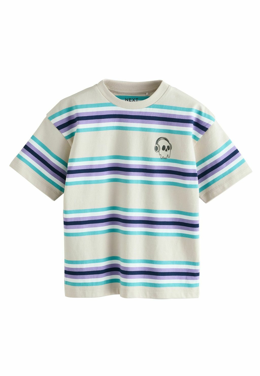 

Футболка с принтом STRIPE Next, бежевый