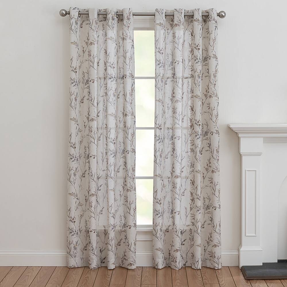 

Занавеска Corona Abeil с люверсами, занавеска на верхнем окне Corona Curtain, цвет Tan