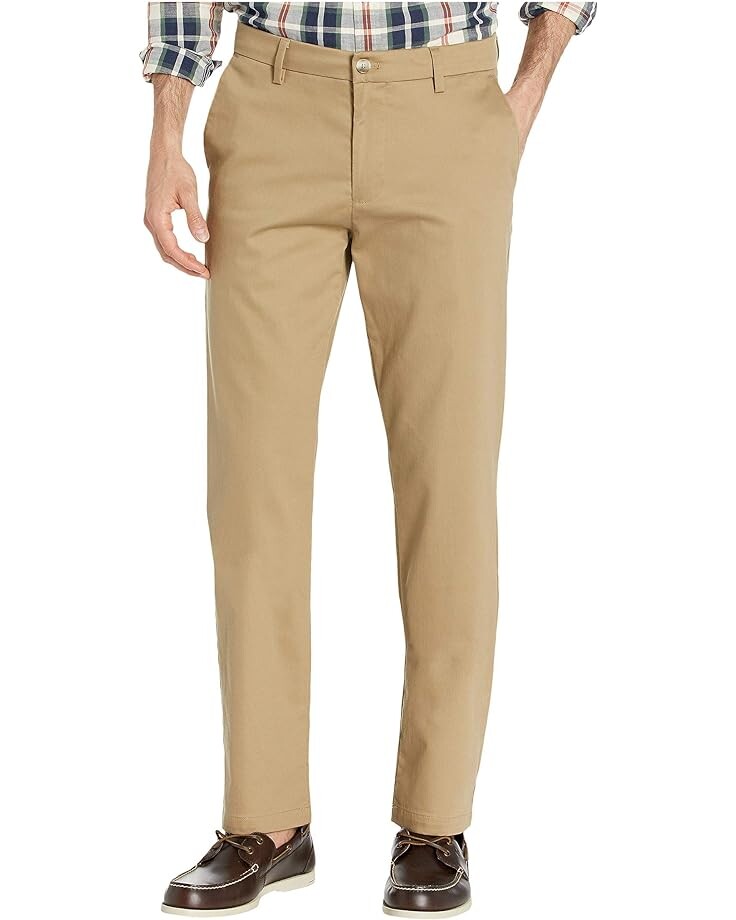 

Брюки Dockers Slim Tapered Signature Khaki Lux Cotton Stretch - Creaseless, цвет New British Khaki