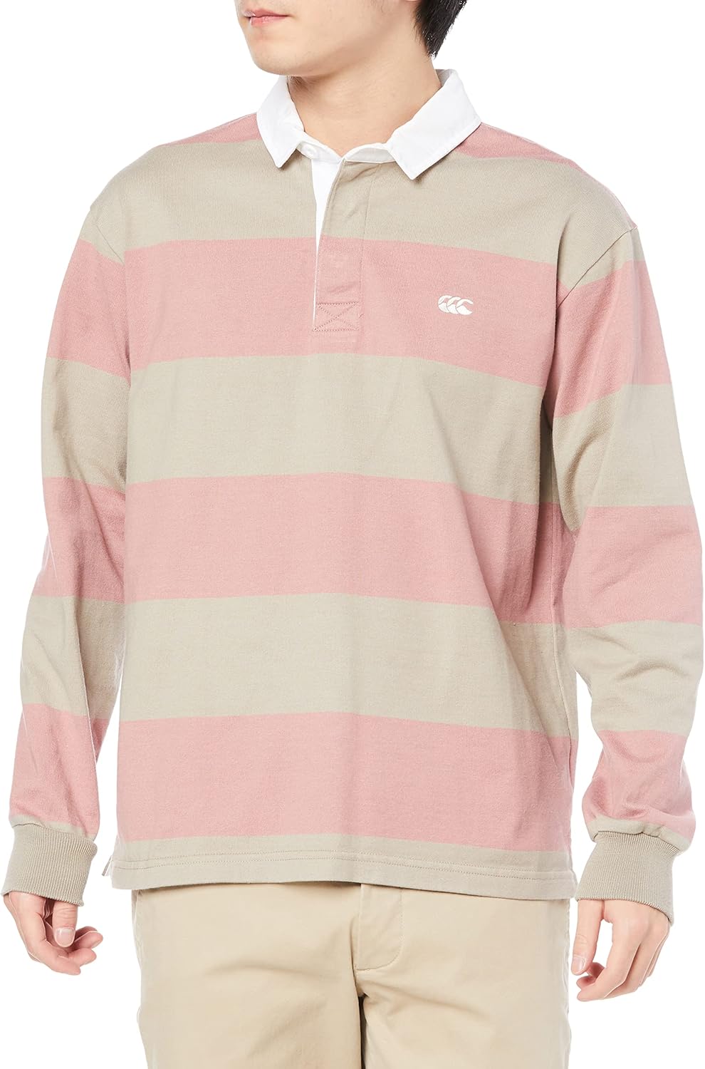 

Мужская регбийная футболка Canterbury с 4-дюймовыми полосами