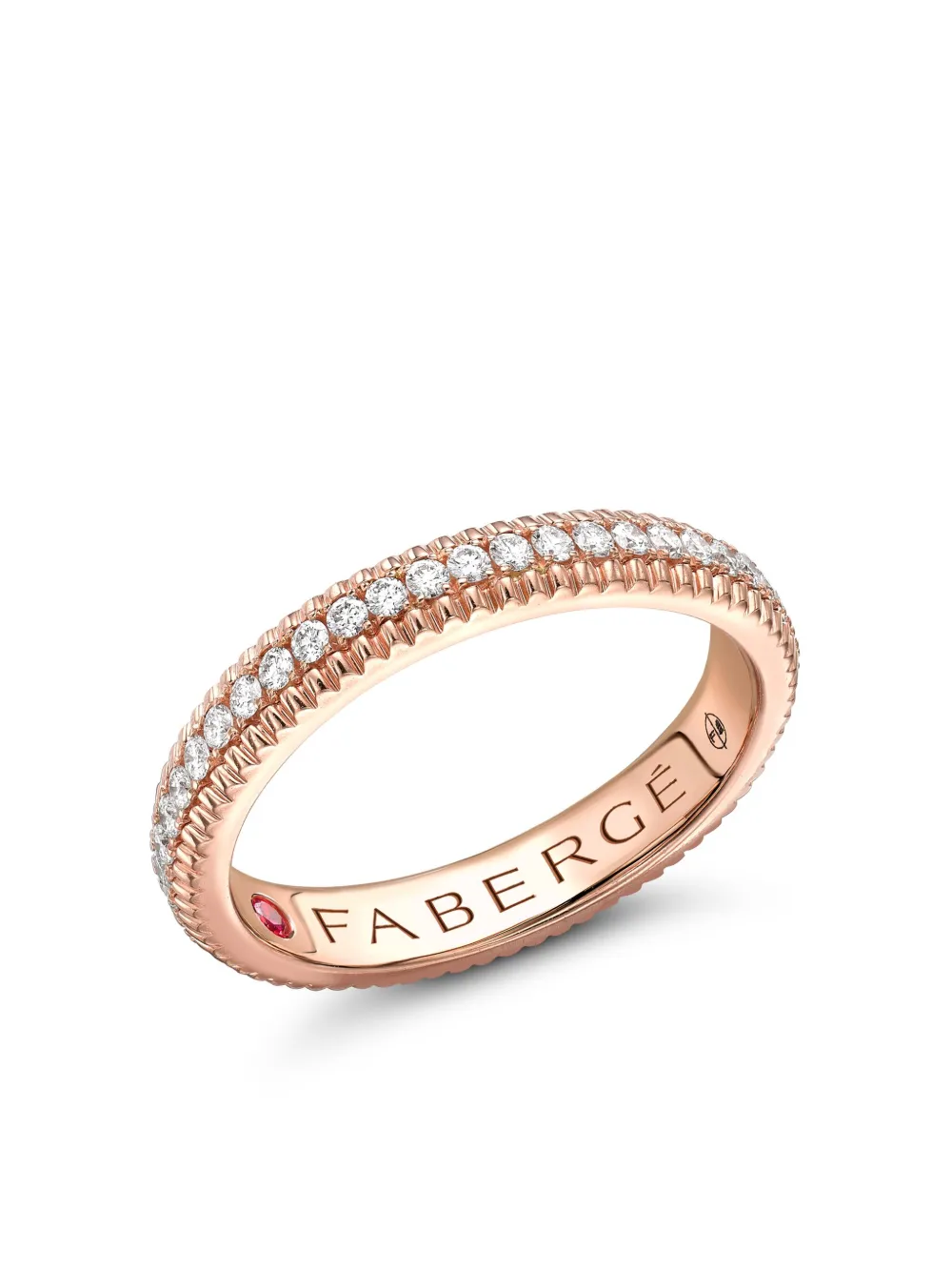 

Кольцо Colors of Love из розового золота с бриллиантами FABERGÉ, золотой