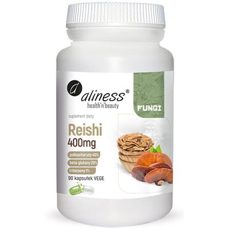 

Aliness, Fungi Рейши 400 мг 90 капсул
