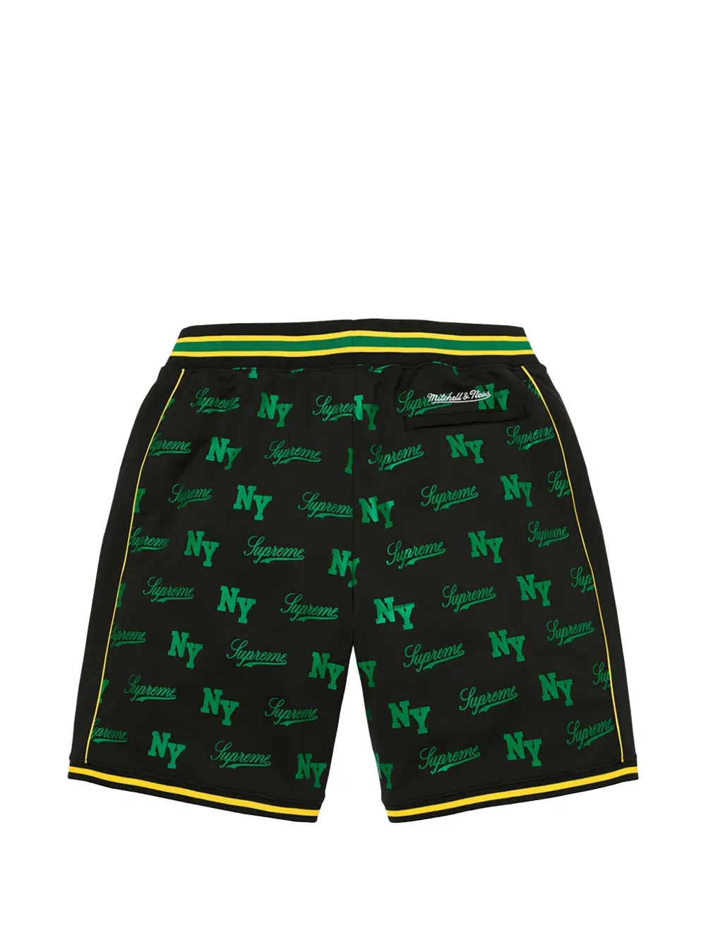 Баскетбольные шорты X Mitchell & Ness Supreme, черный — фото 2