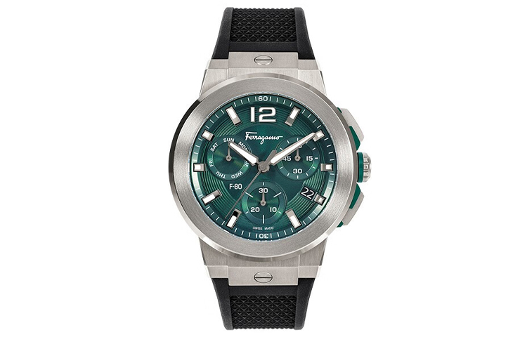 

Ferragamo Часы F 80 Titanium Tech SFMT00322, Green Dial