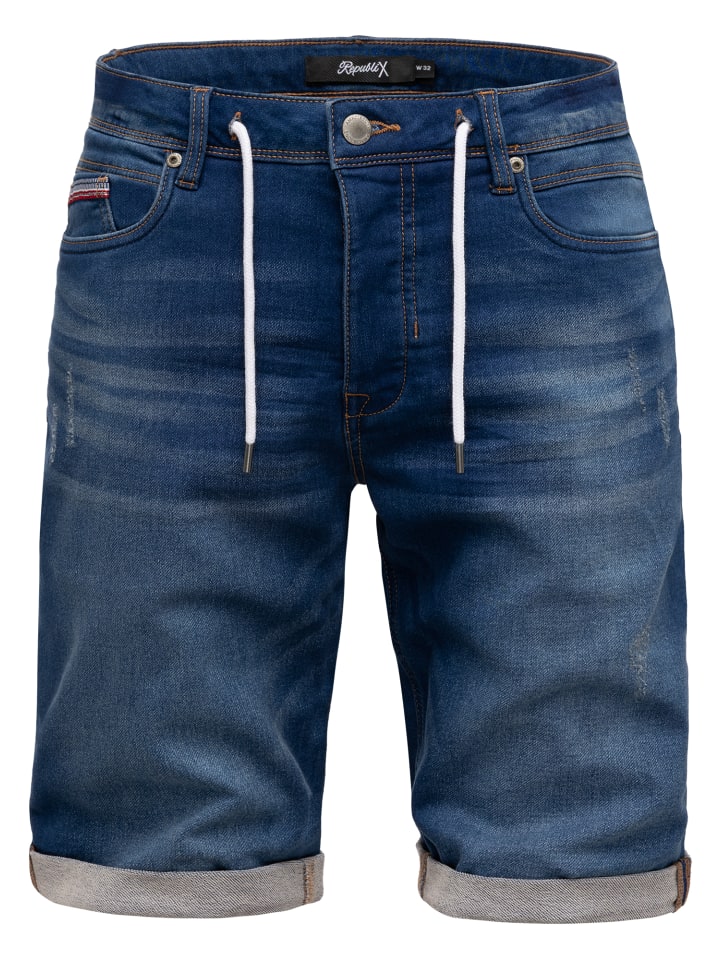 

Джинсовые шорты REPUBLIX, темно-синий