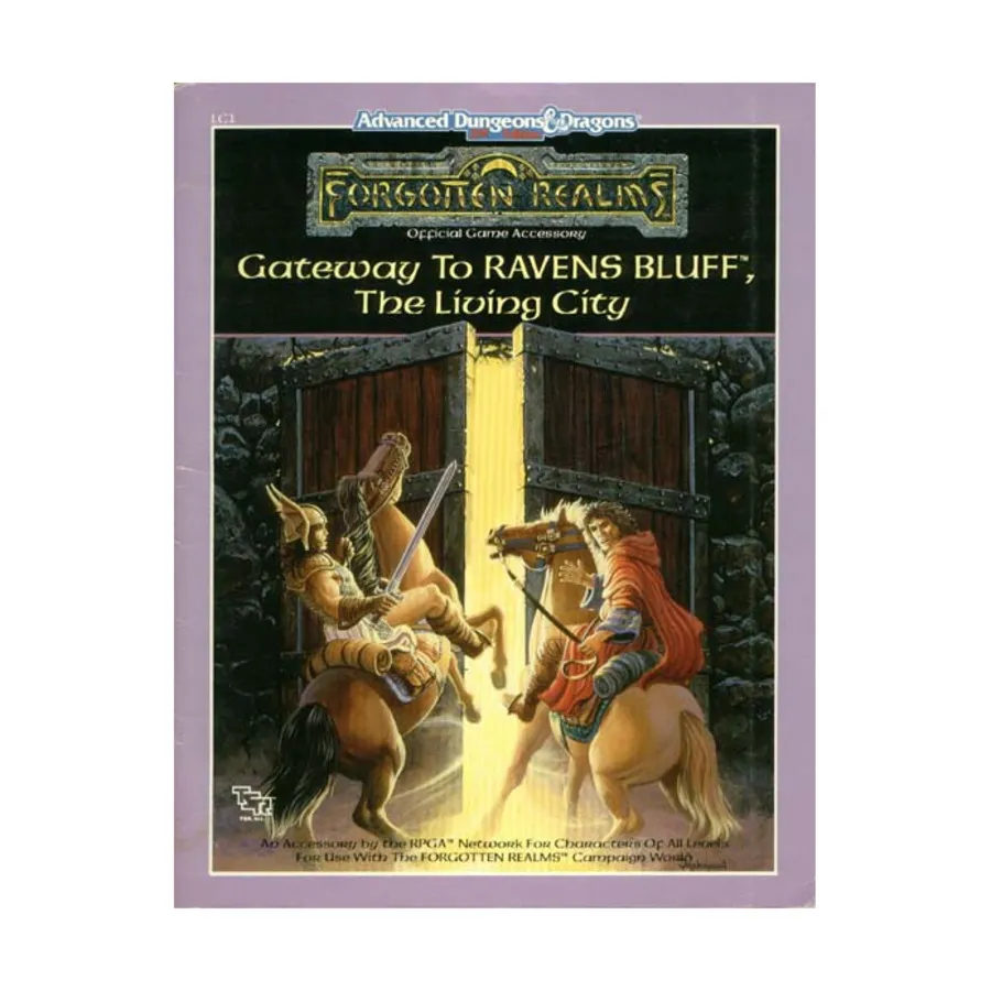 

Gateway to Ravens Bluff - The Living City, Forgotten Realms - World Books, мягкая обложка