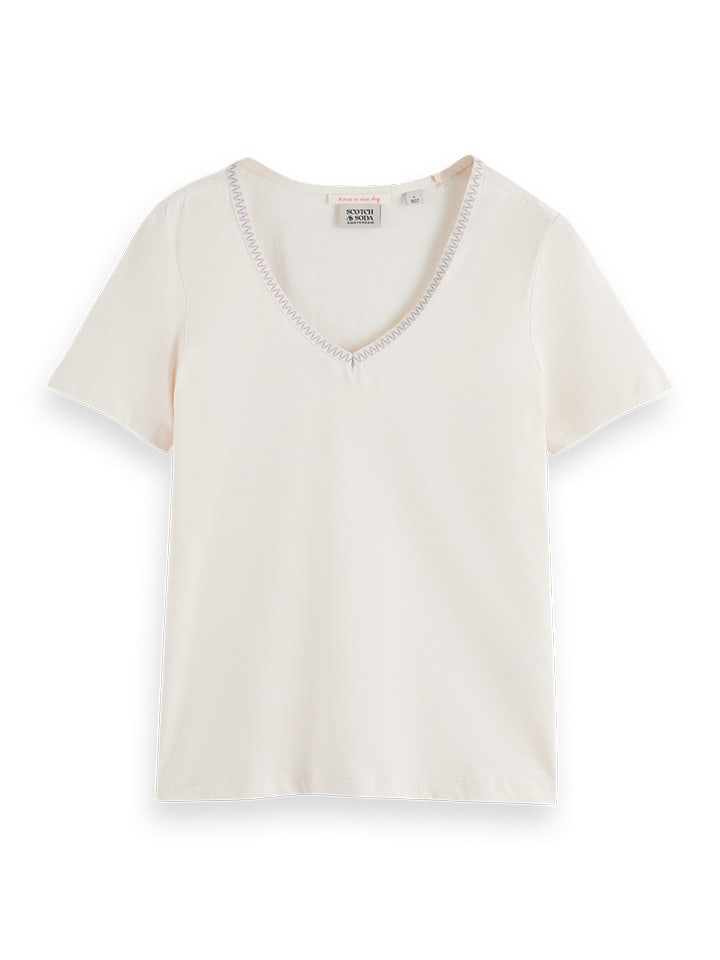 

Футболка Scotch & Soda, кремовый